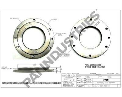 Mack CRDPC92 Retainer, Part # PAI BBR-7222