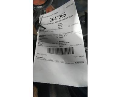 Meritor-Rockwell RDL23160R391 Front Differential