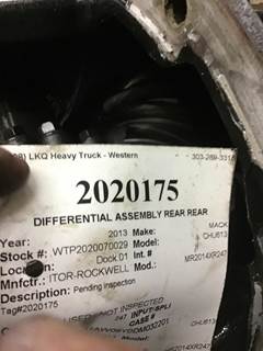 Meritor-Rockwell MR2014XR247 Rear Differential