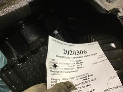 Meritor-Rockwell MR2014XR247 Rear Differential