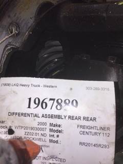 Meritor-Rockwell RR20145R293 Rear Differential