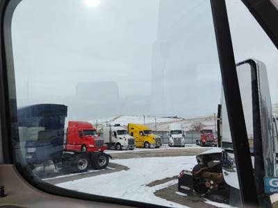 Freightliner Cascadia 113 Left Front Door Glass