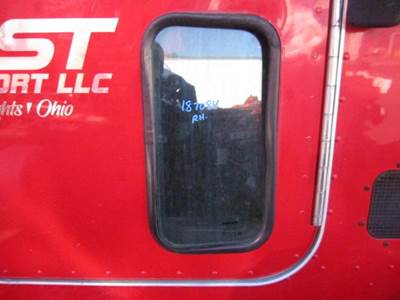 Peterbilt 386 Right Front Door Glass