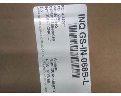 International LT Left Door Mirror