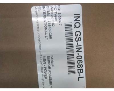 International LT Left Door Mirror