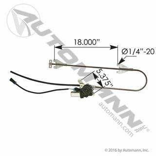 Kenworth T2000 Right Door Window Regulator