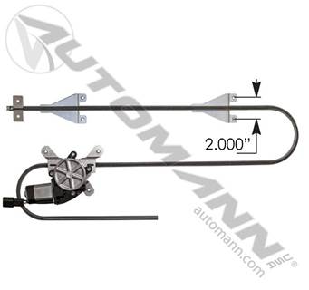 Kenworth W900 Left Door Window Regulator