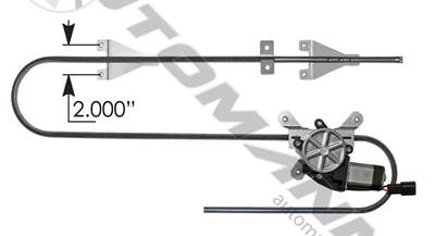 Kenworth W900 Right Door Window Regulator