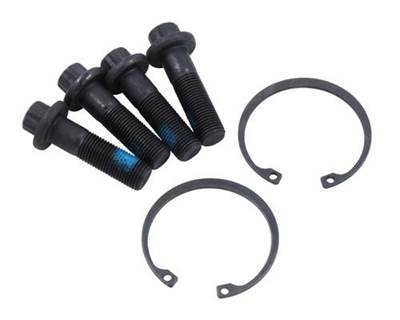 Meritor RPL20/25 U-Joint Bolt Kit, 4 Bolts & 2 Snap Rings