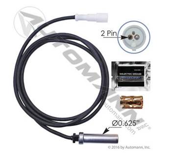 Automann ABS Sensor Straight Head 66IN WS24 Type 2-PIN Connector