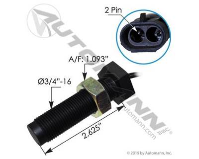 1989-2011 Freightliner FLC112 Two Wire Speed Sensor