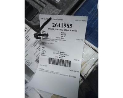 Hino J08E-VC Engine Control Module (ECM)