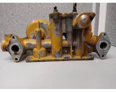 Caterpillar C12 Engine Oil Filter Base for a CAT C12