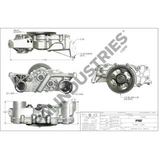 Detroit DD15 Engine Oil Pump