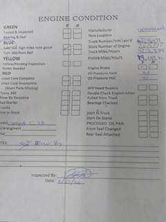 Caterpillar C11 Engine for a CAT C11