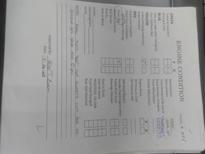 Cummins ISL G Engine for a Cummins ISLG 3519