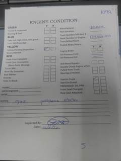 Cummins ISL G Engine for a Cummins ISLG 3519