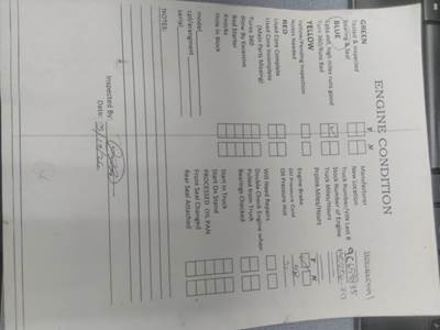 Cummins ISX Engine for a Cummins ISX 2732