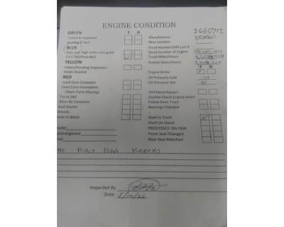 Cummins ISX 8046 Engine