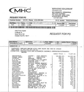 Cummins ISX15 Engine for a Cummins ISX15 3719