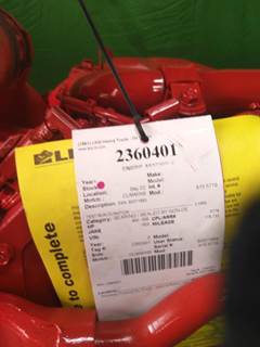 Cummins X15 Engine for a Cummins X15 5779 - Bearign and Sealed