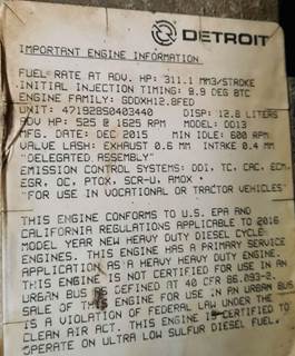 Detroit DD13 Engine for a Detroit DD13 (471928)