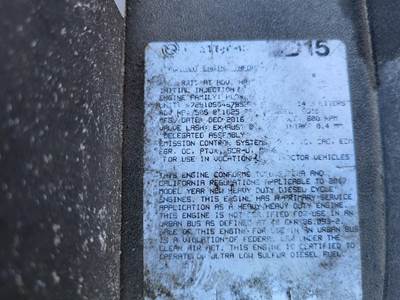 Detroit DD15 Engine for a Detroit DD15 (472910)