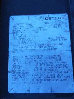 Detroit DD15 Engine for a Detroit DD15 (472906)