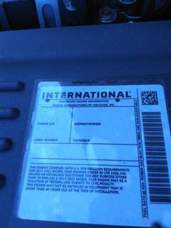 International A26 EPA 17 Engine