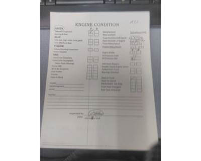 International A26 EPA 17 Engine for a International A26 EPA 17
