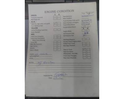 International DT466E Engine for a International DT466E EPA 07