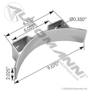 International 4700 Exhaust Bracket