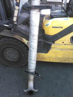 International LoneStar Right Exhaust Pipe