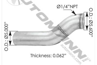 Peterbilt 357 Exhaust Pipe