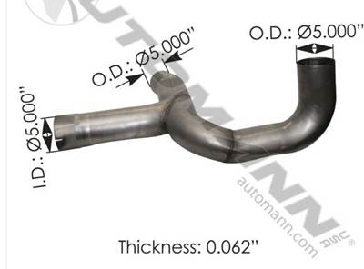 Peterbilt 357 Exhaust Pipe