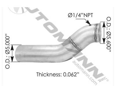 Peterbilt 357 Exhaust Pipe