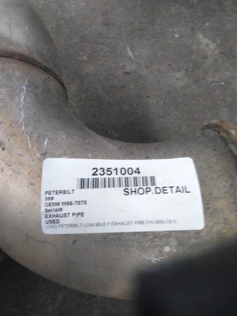 Peterbilt 389 Exhaust Pipe For Sale Wykoff, MN 2351004