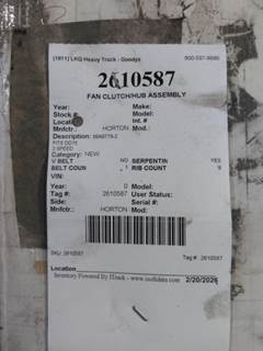 Horton 99A9779-2 Fan Clutch