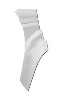 Ford F600 (1999-DOWN) Right Fender Extension