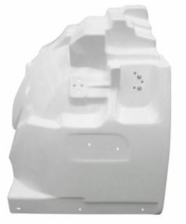 Hino 258 Right Fender Extension