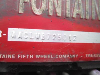 Fontaine AIR SLIDE Fifth Wheel