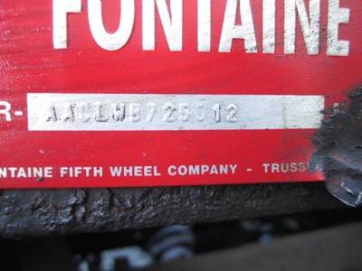 Fontaine AIR SLIDE Fifth Wheel