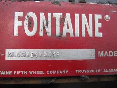 Fontaine AIR SLIDE Fifth Wheel