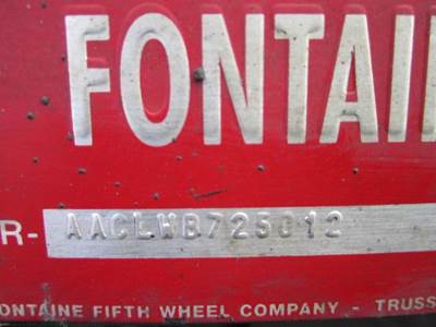 Fontaine AIR SLIDE Fifth Wheel