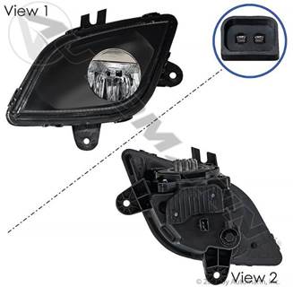 Freightliner Cascadia 125 Left Fog Light for a Freightliner CASCADIA 125 2018UP