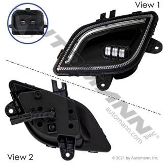 Freightliner Cascadia 125 Left Fog Light for a Freightliner CASCADIA 125 2018UP