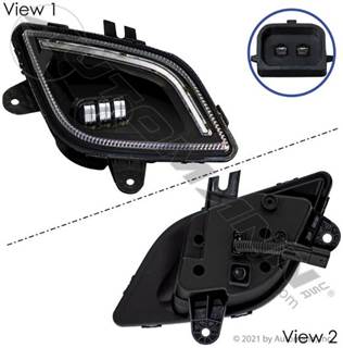 Freightliner Cascadia 125 Right Fog Light for a Freightliner CASCADIA 125 2018UP