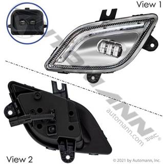 Freightliner Cascadia 125 Left Fog Light for a Freightliner CASCADIA 125 2018UP