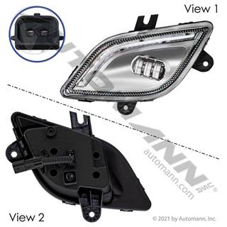 Freightliner Cascadia 125 Left Fog Light for a Freightliner CASCADIA 125 2018UP