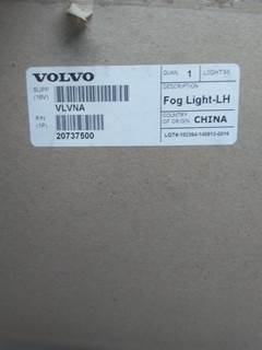 Volvo VNL Left Fog Light